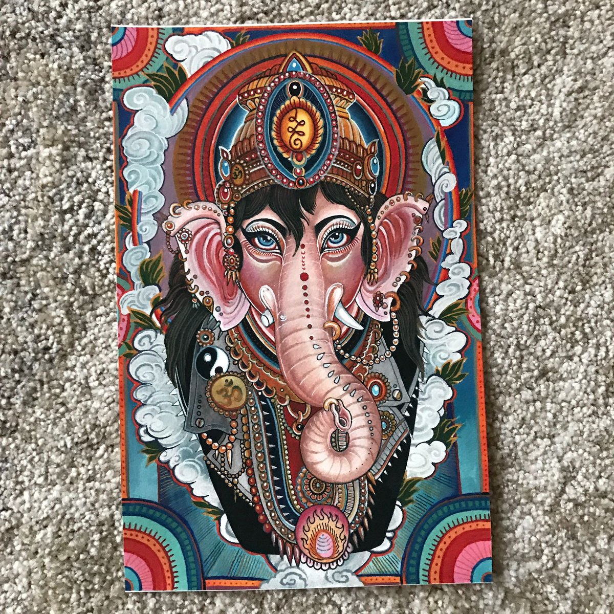 Image of Ganesha print 