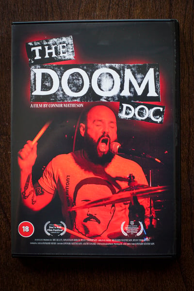 Image of The Doom Doc data DVD  (tracked postage)