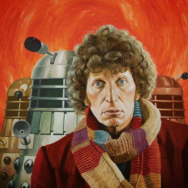 Image of Doctor Who A4 print