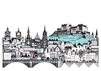 Edinburgh Skyline print
