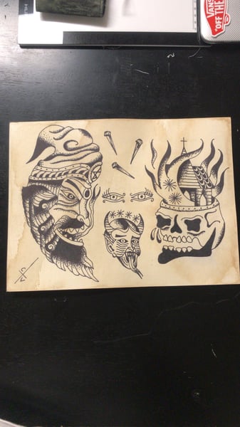 Image of Tattoo flash wizard 
