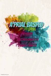 Image of A'Prail Basped Private Bachelorette Paint Party