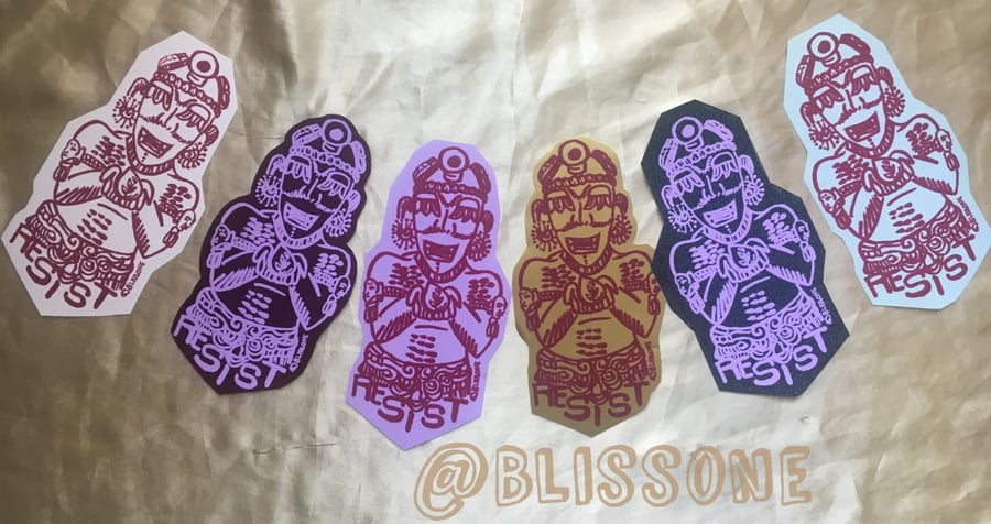 Image of Resist Mayan God