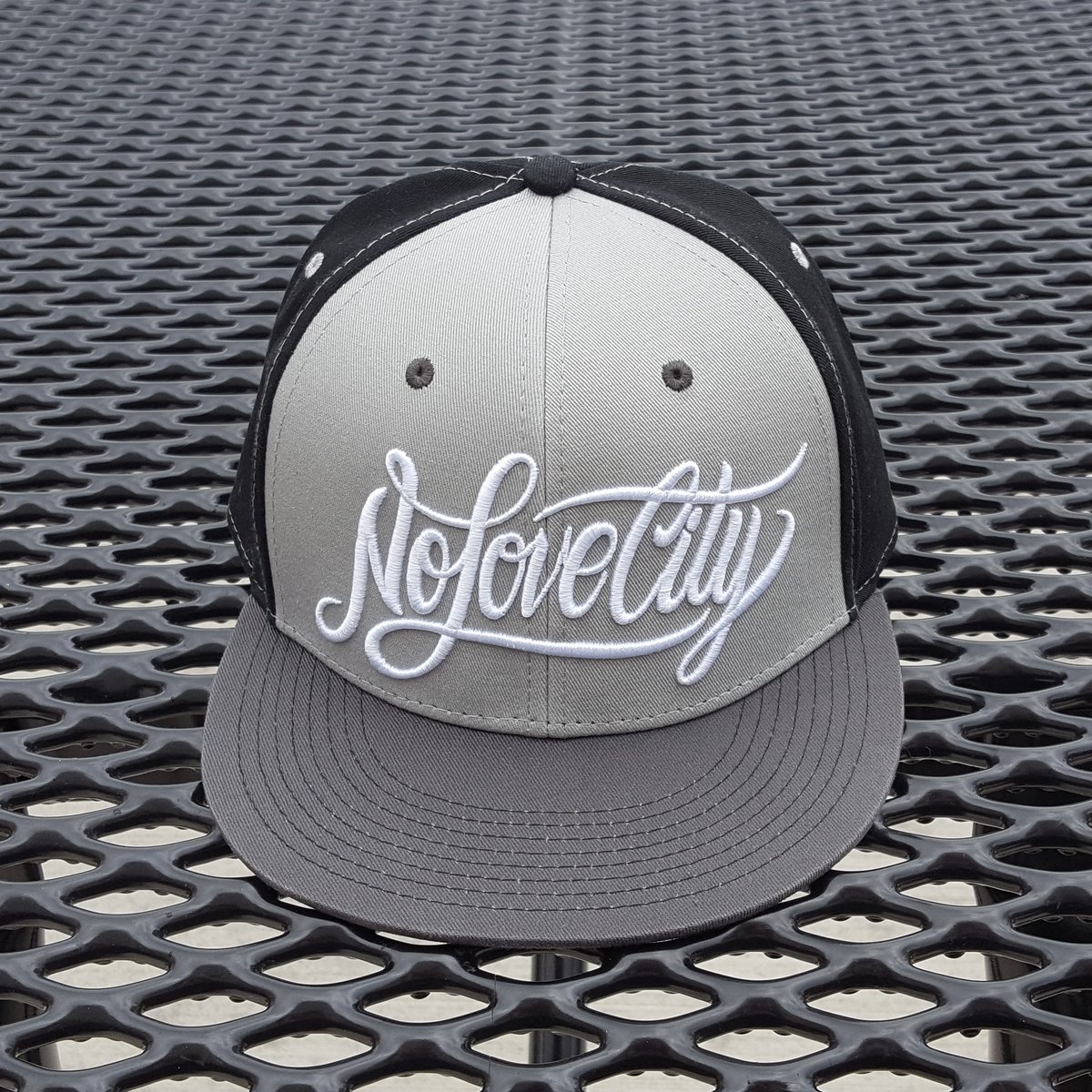 Image of Script Logo Snapback (Grey Area)