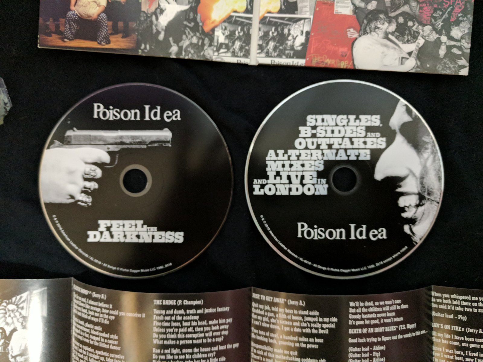 FEEL THE DARKNESS C.D. / Poison Idea