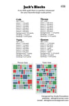 Jack's Blocks Pattern - Paper Pattern