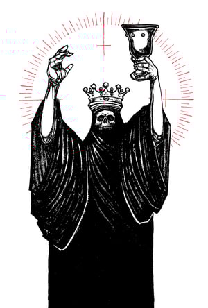 Image of "King of Cups", 11"x17" 