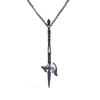 Image 1 of Halberd necklace in sterling silver or gold