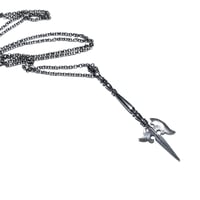Image 3 of Halberd necklace in sterling silver or gold