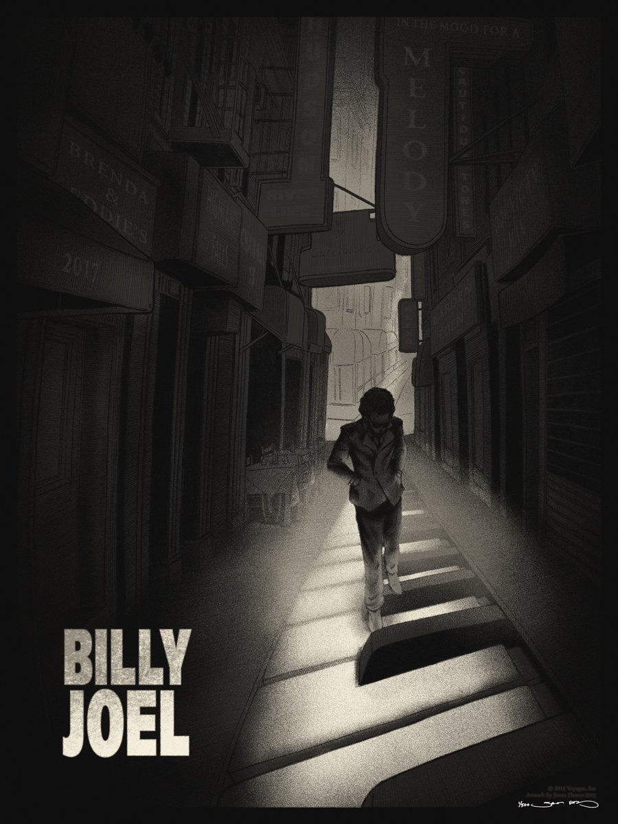 Billy Joel - I'm In A New York State Of Mind | JAMES FLAMES