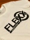 Women's Pure White/Black Flexx Tee