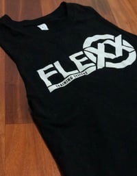 Women's Black/White Racerback Crop Tank