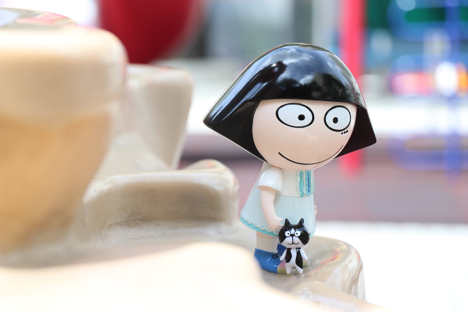 Image of MANDYCAT & MIKE SOFT VINYL FIGURE