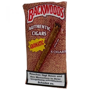 Backwoods Cigars Authentic (aromatic flavor), 5 pieces per bag - Pape, 3,90  €
