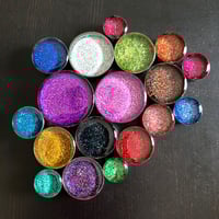 Image 1 of Holographic Glitter Plugs (Sizes 2g-2")