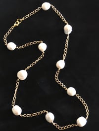 Image 1 of potato pearl necklace