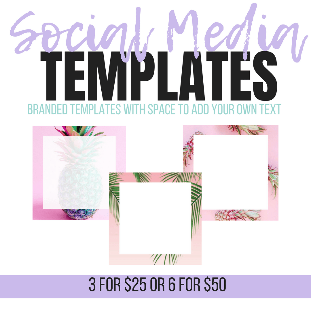 Image of Custom Social Media Templates