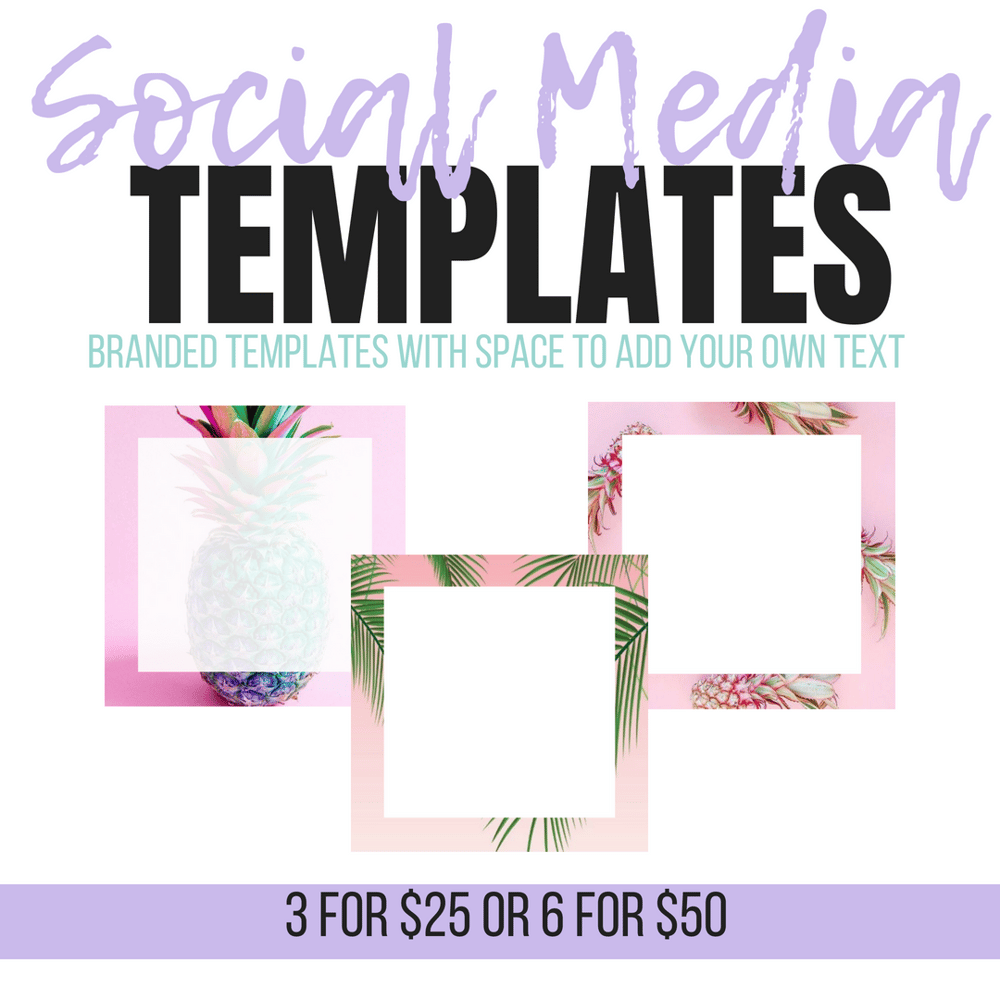 Image of Custom Social Media Templates