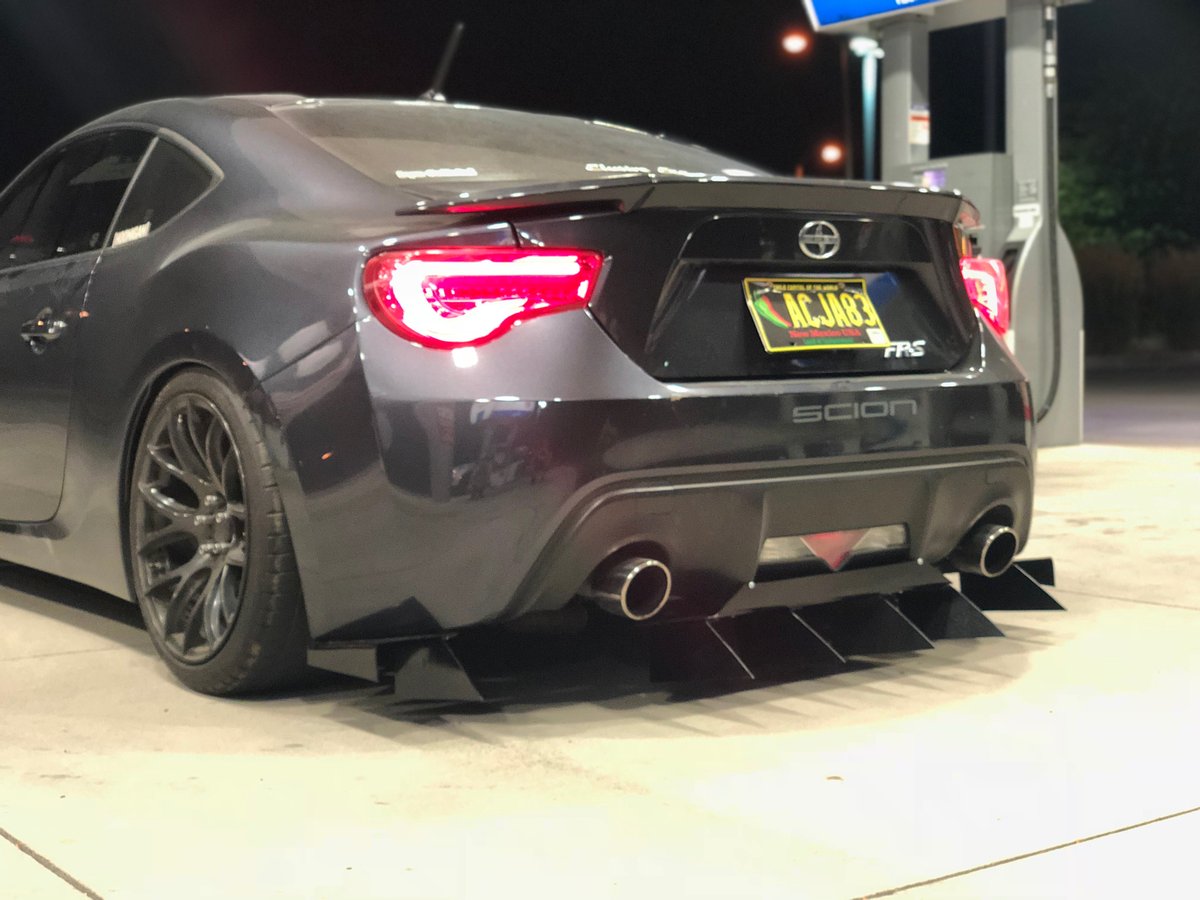 86/FRS/BRZ Rear Diffuser | Invictus Aero