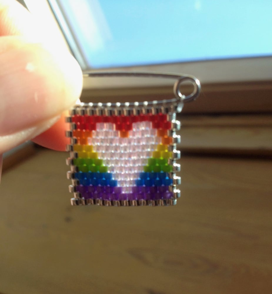 Image of Rainbow heart