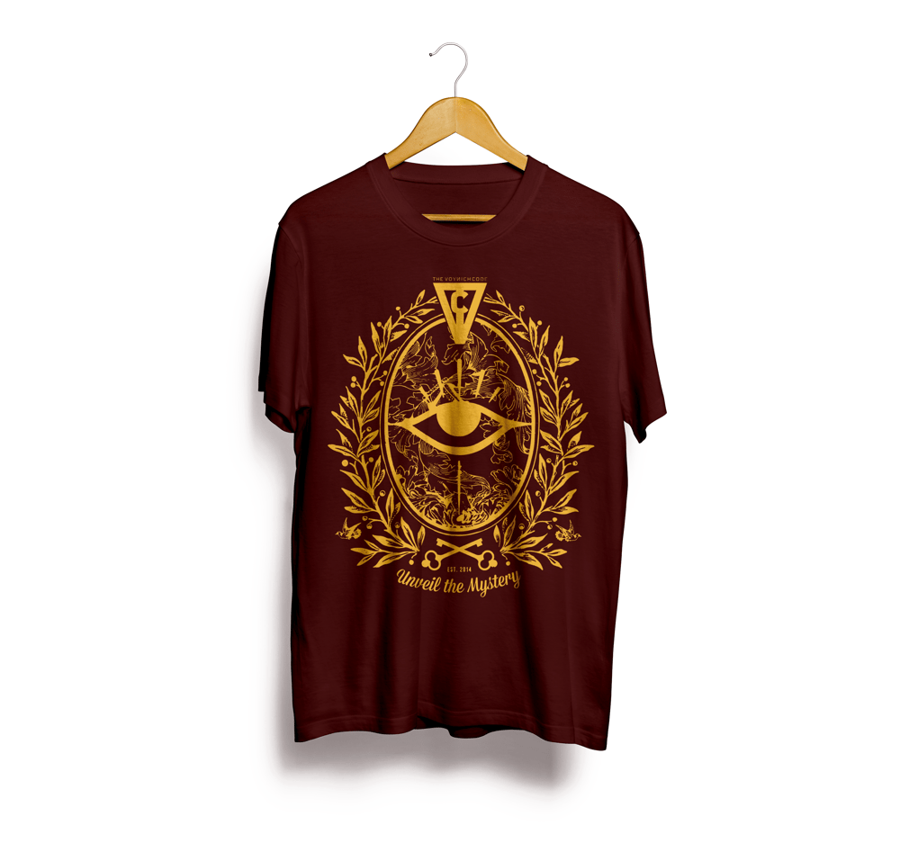 Image of T-Shirt Mystery (Golden - Cardinal Red Edition)