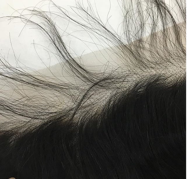 Image of Mink Brazilian Lace front with baby hair