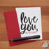 love you, go to class. card Image 2