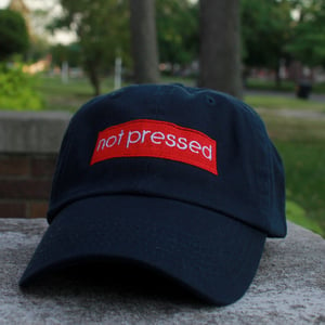Image of Not Pressed Logo Dad Hat