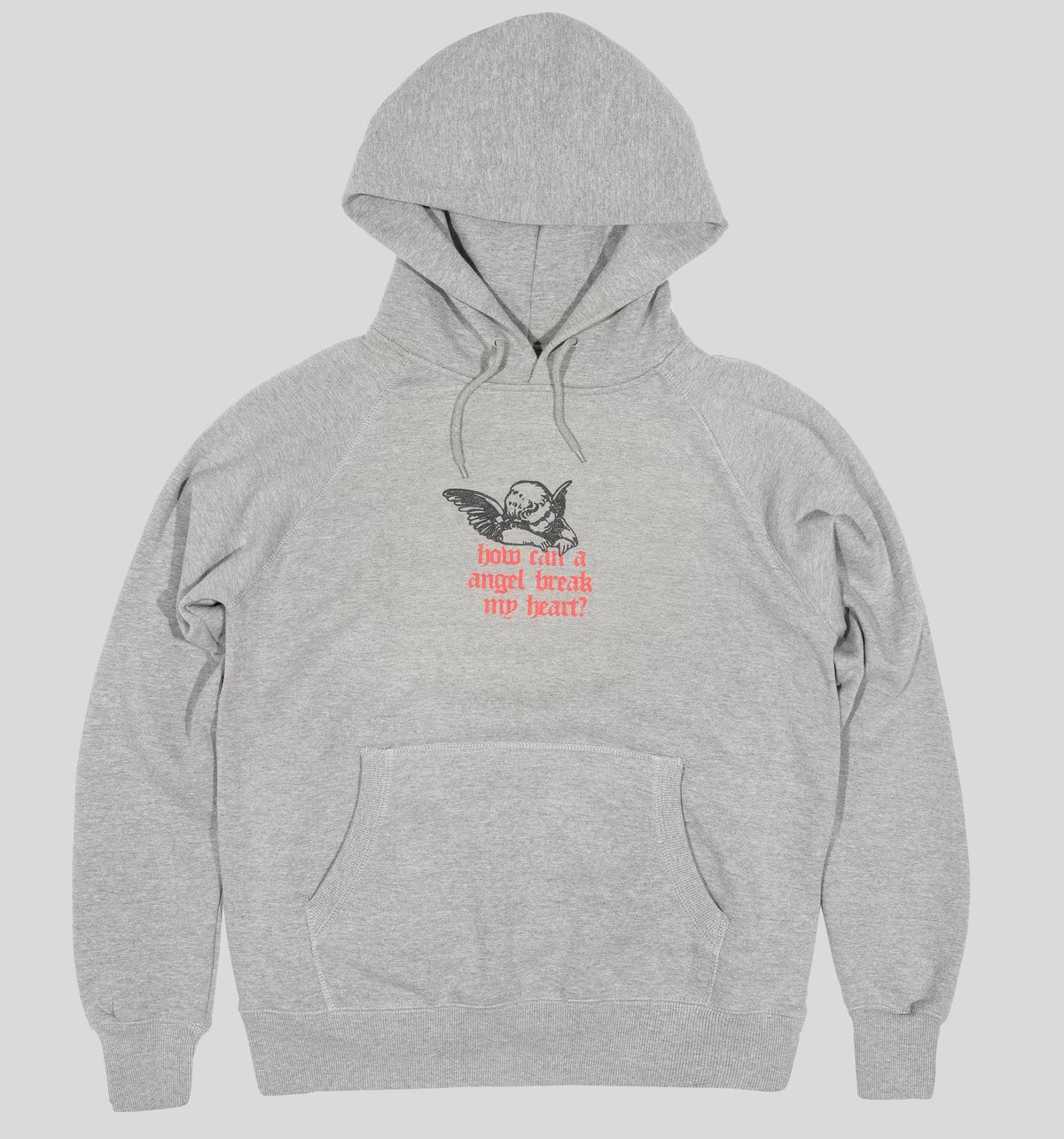 Angel Grey Hoodie