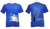 Image of Blue Longboard Buddha t-shirt