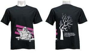 Image of Black Longboard Buddha t-shirt