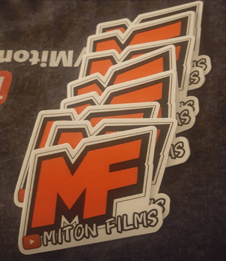 Image of Miton Films Official Sticker