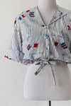 Image of SOLD Nautical Sailor Blouse