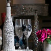 "Teresa" Bling Champagne Glasses (Available in other colors)