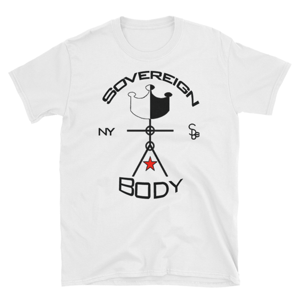 Image of SovBody Short-Sleeve Unisex T-Shirt - White / 2XL