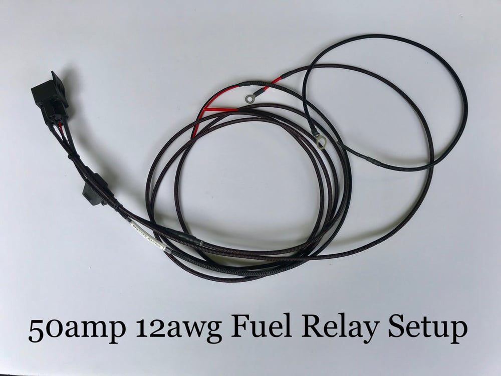 Image of Sparkks Racing 12 Gauge AWG HD Fuel Pump Relay Wiring Kit Universal Honda Acura