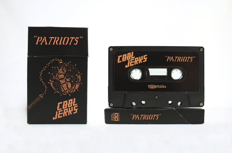 Image of COOL JERKS 'PATRIOTS' CASSETTE. LTD EDITION.
