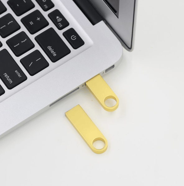 Image of Gold Usb Drive 