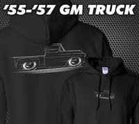 Image 3 of 1955-1957 Chevy GMC Truck T-Shirts Hoodies Banners