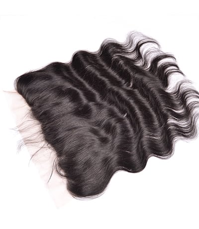 Image of 1B NATURAL BLACK  BODY WAVE FRONTAL