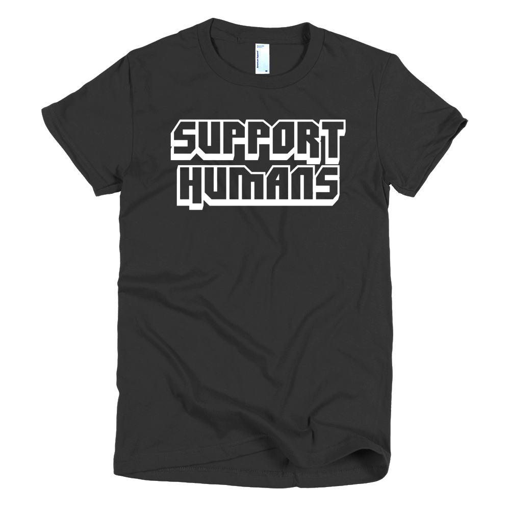 Image of Support Humans - Black