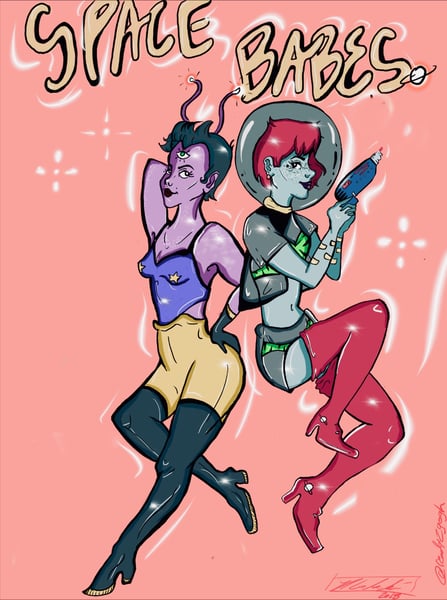 Image of Space Babes