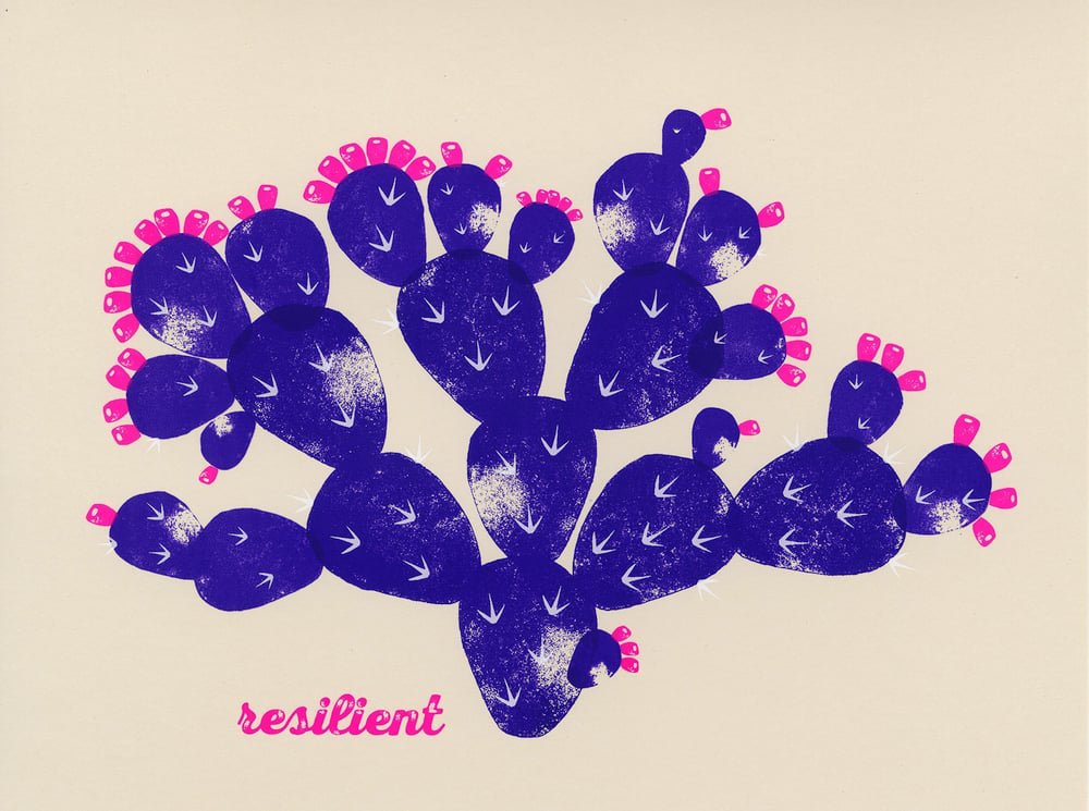 Image of Resilient (Screenprint, 2018)