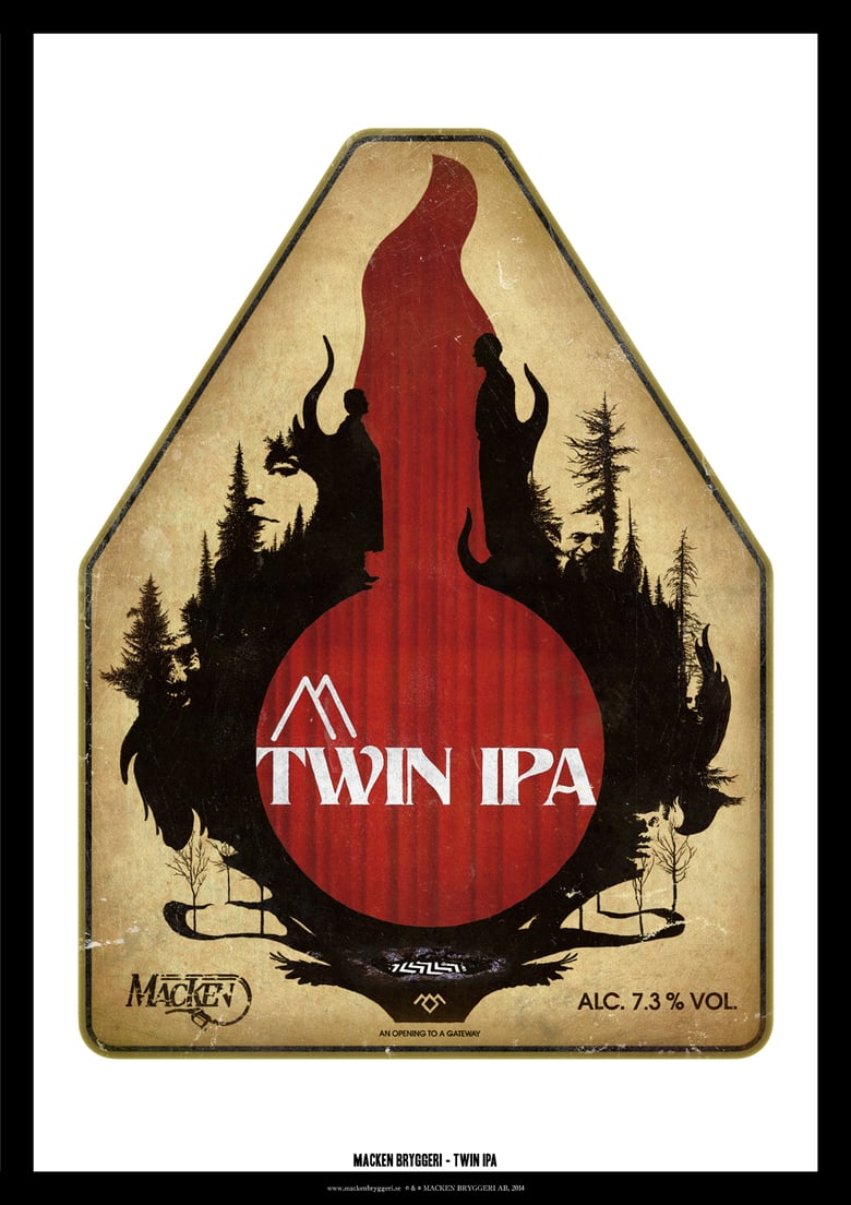 Image of Twin IPA Poster