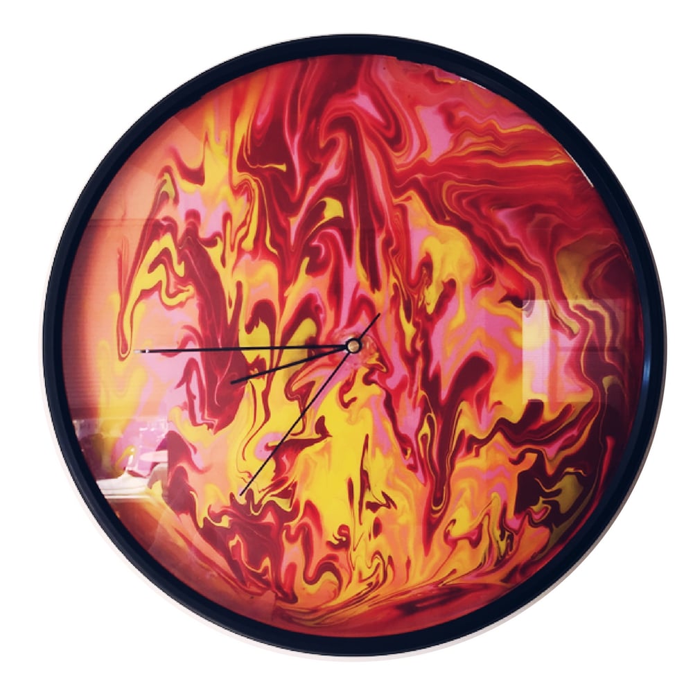 Image of TEQUILA SUNRISE WALL CLOCK