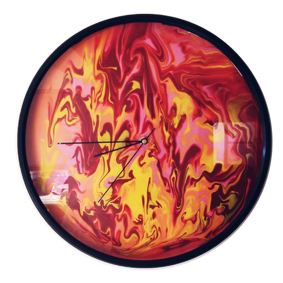 Image of TEQUILA SUNRISE WALL CLOCK