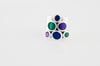 Colorful Statement Ring-circles 