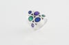 Colorful Statement Ring-circles 