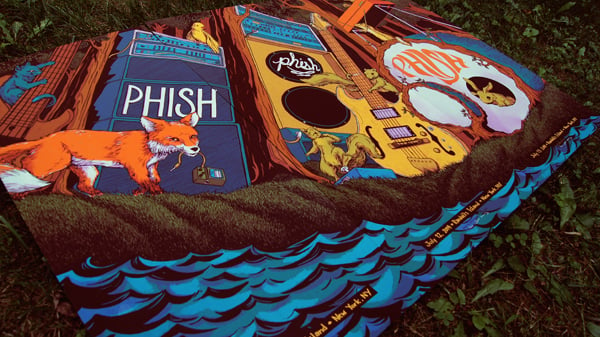 Image of Phish - Randall's Island 2014 - Triptych