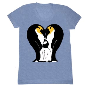 Image of Penguin Family Tee - Womens SM-XL